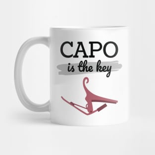 Capo is the Key Rose Gold Capo Light Theme Mug